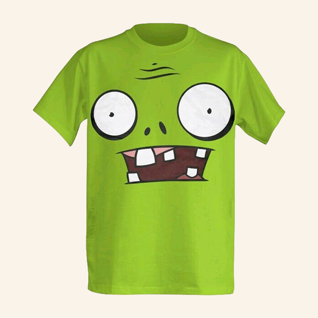 Plants Vs Zombies Merch Estilo Zombie Vaquero Con Playera T-Shirt Funny Gifts For Him Plants Vs Zombies Merch Estilo Zombie Vaquero Con Playera T-Shirt Funny Gifts For Him