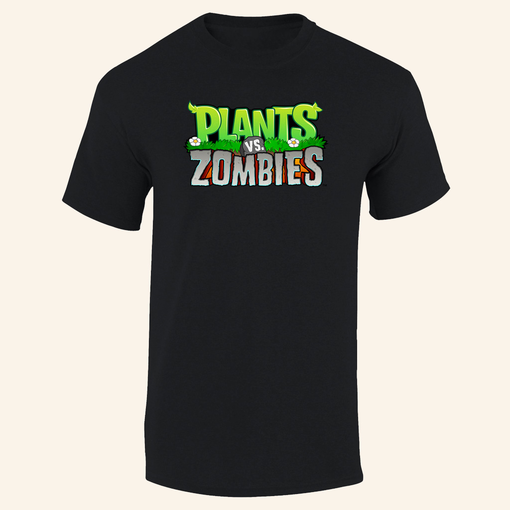 Plants Vs Zombies Merch Plants Vs Zombies Logo T-Shirt Best Gift For Game Lovers