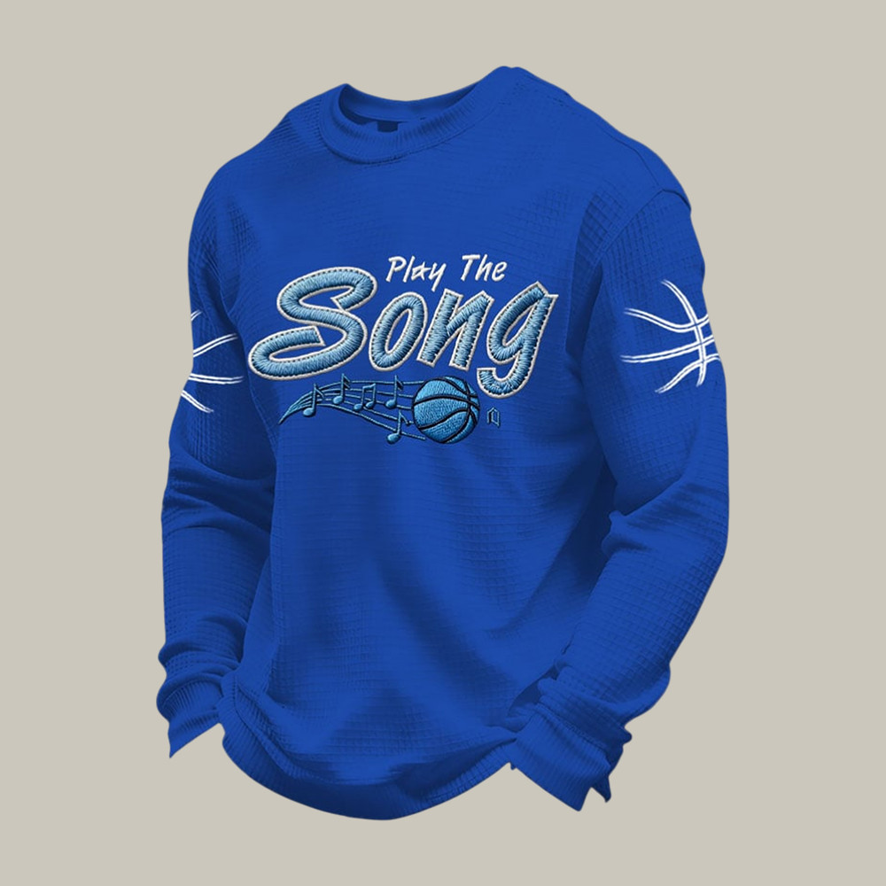 Play The Song Basketball Long Sleeve Shirt Game Day Clothing Basketball Fan Gift