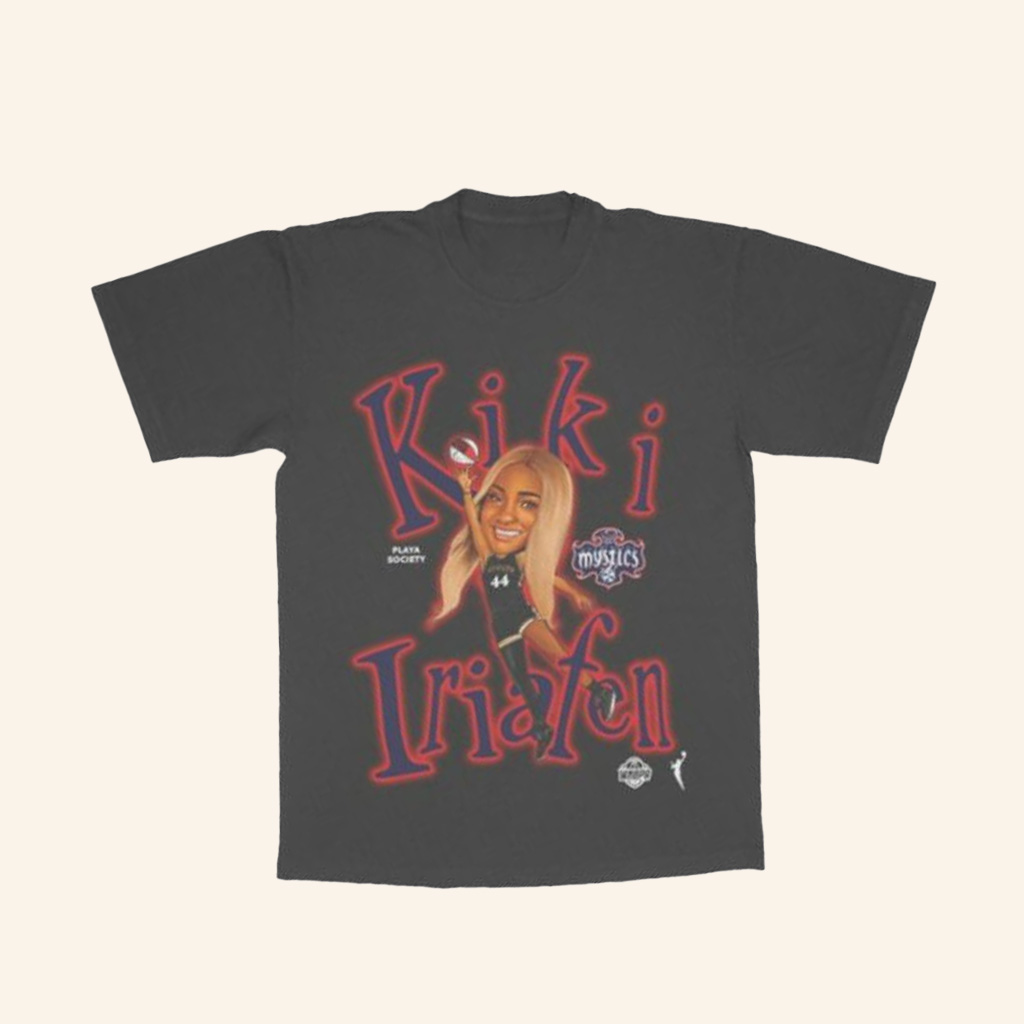 Playa Society Merch Playa Society Kiki Iriafen Sketch Shirt Gifts For Her Playa Society Merch Playa Society Kiki Iriafen Sketch Shirt Gifts For Her