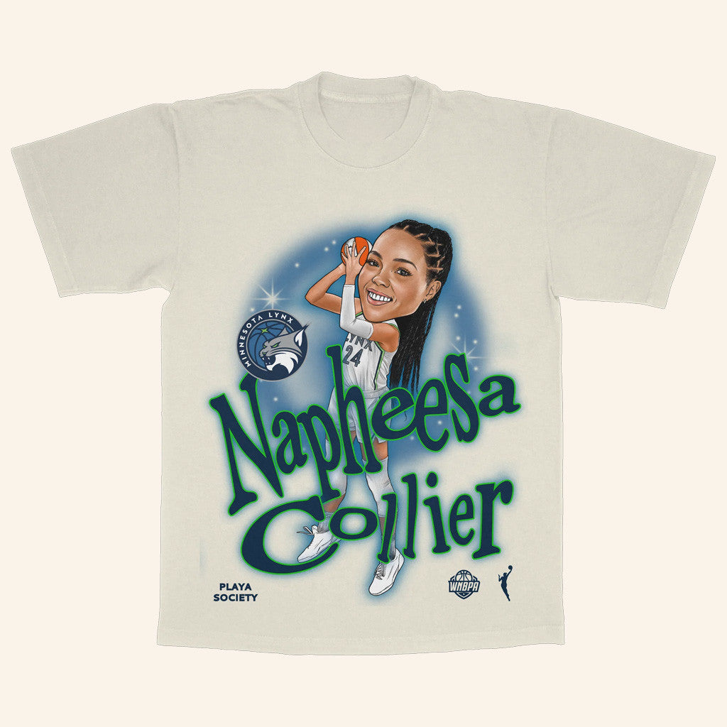 Playa Society Merch Playa Society Napheesa Collier Sketch T-Shirt Gifts For Fans Playa Society Merch Playa Society Napheesa Collier Sketch T-Shirt Gifts For Fans