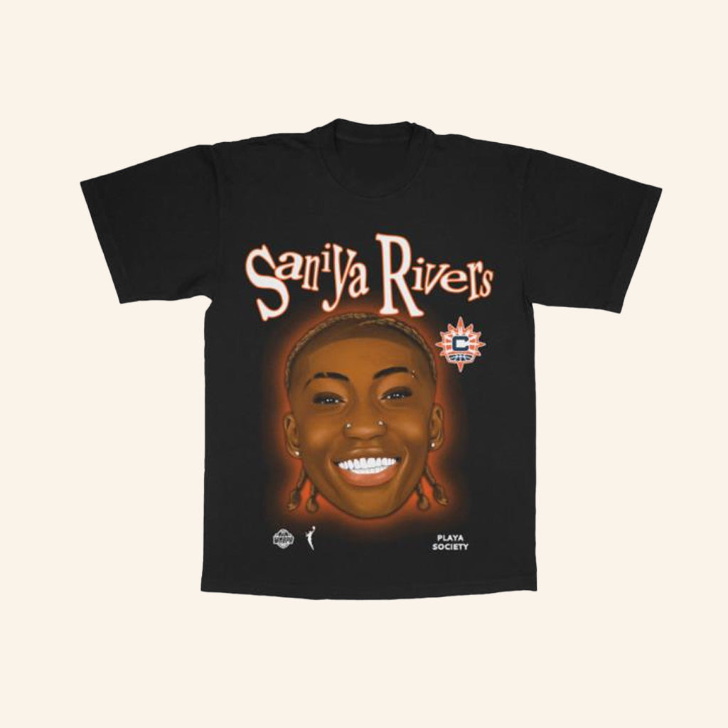 Playa Society Merch Playa Society Saniya Rivers Sketch T-Shirt Gifts For Dudes Playa Society Merch Playa Society Saniya Rivers Sketch T-Shirt Gifts For Dudes
