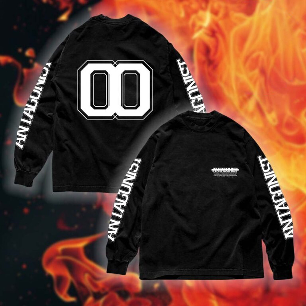Playboi Carti Merch Antagonist 2 0 00 Black Long Sleeve T-Shirt Gifts For Rapper Fans