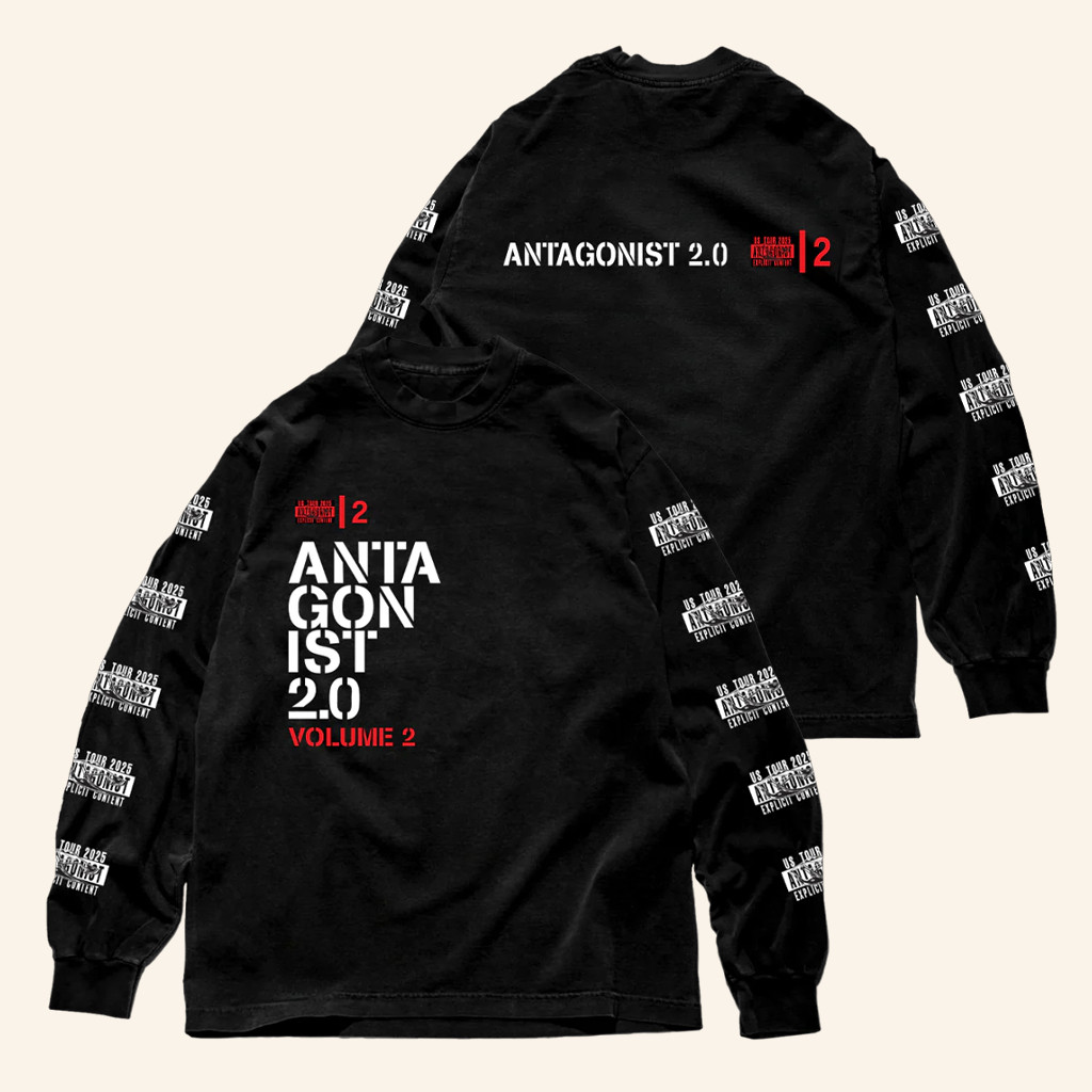 Playboi Carti Merch Antagonist 2 0 Vol 2 Long Sleeve Shirt Best Gifts For Rapper Fans