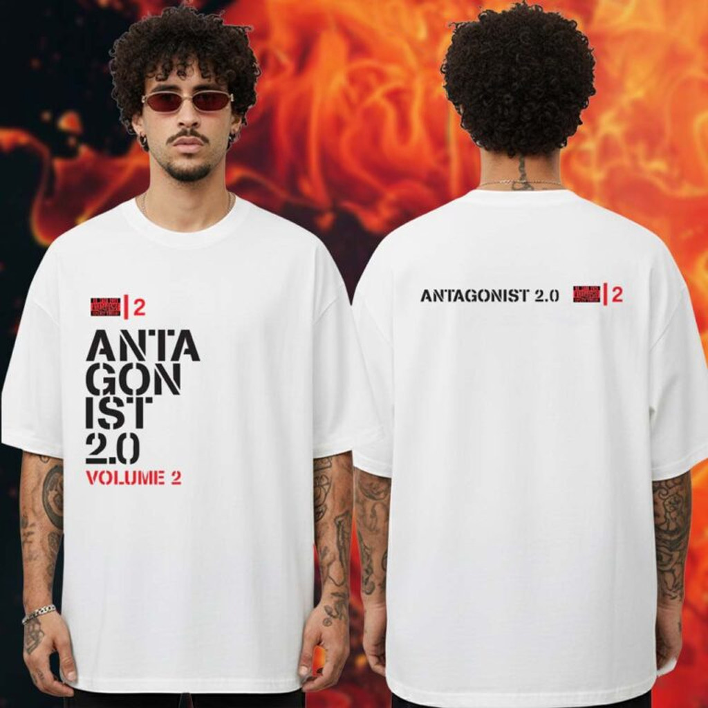 Playboi Carti Merch Antagonist 2 0 Vol 2 White T-Shirt Best Gifts For Rap Lovers Playboi Carti Merch Antagonist 2 0 Vol 2 White T-Shirt Best Gifts For Rap Lovers
