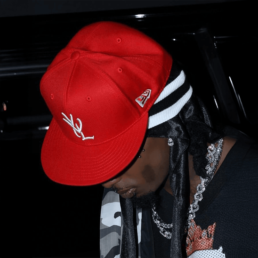 Playboi Carti Yvl Hat 0Verlytrim Hat Playboi Carti Merch Red And Navy Snapback Gifts For Fans Playboi Carti Yvl Hat 0Verlytrim Hat Playboi Carti Merch Red And Navy Snapback Gifts For Fans