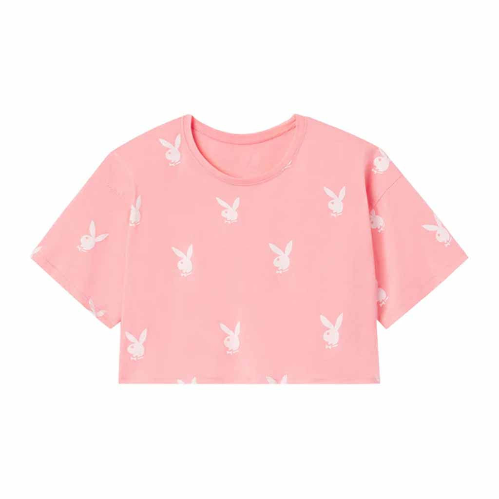 Playboy Merch Logo Cropped T-Shirt Unique Christmas Gifts For Her Playboy Merch Logo Cropped T-Shirt Unique Christmas Gifts For Her
