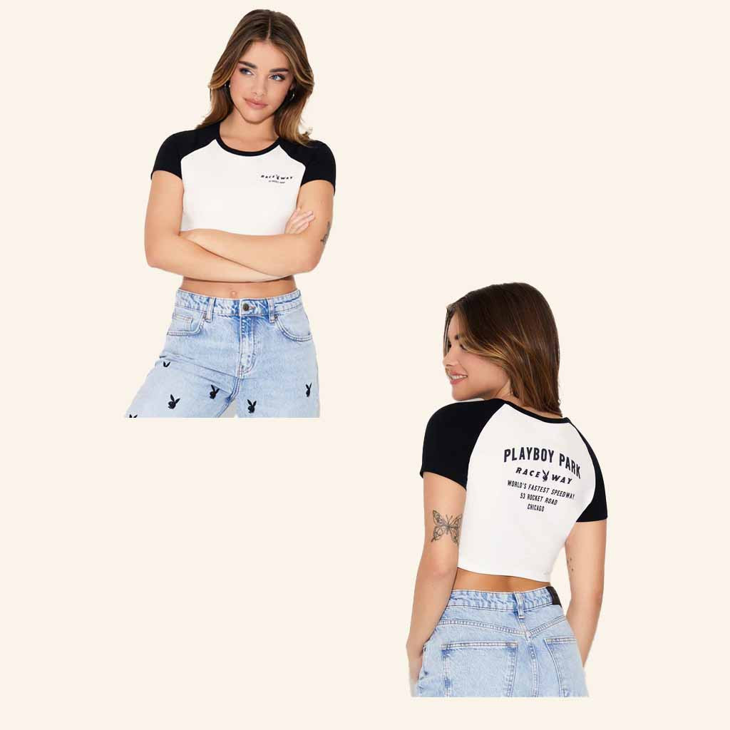 Playboy Merch Playboy Raceway Baby Tee Best Christmas Gifts For Wife Playboy Merch Playboy Raceway Baby Tee Best Christmas Gifts For Wife