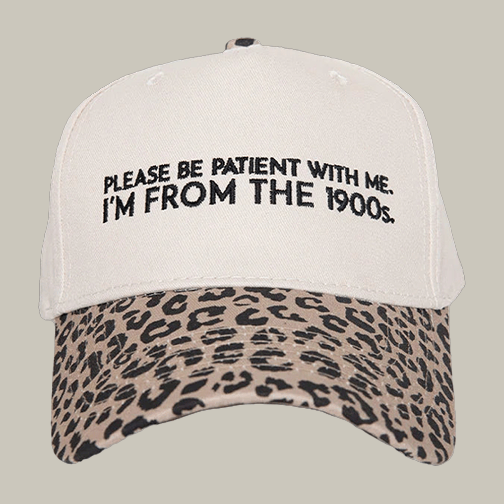 Please Be Patient With Me I'm From The 1900s Trucker Hat Katydid Cap Gift Ideas