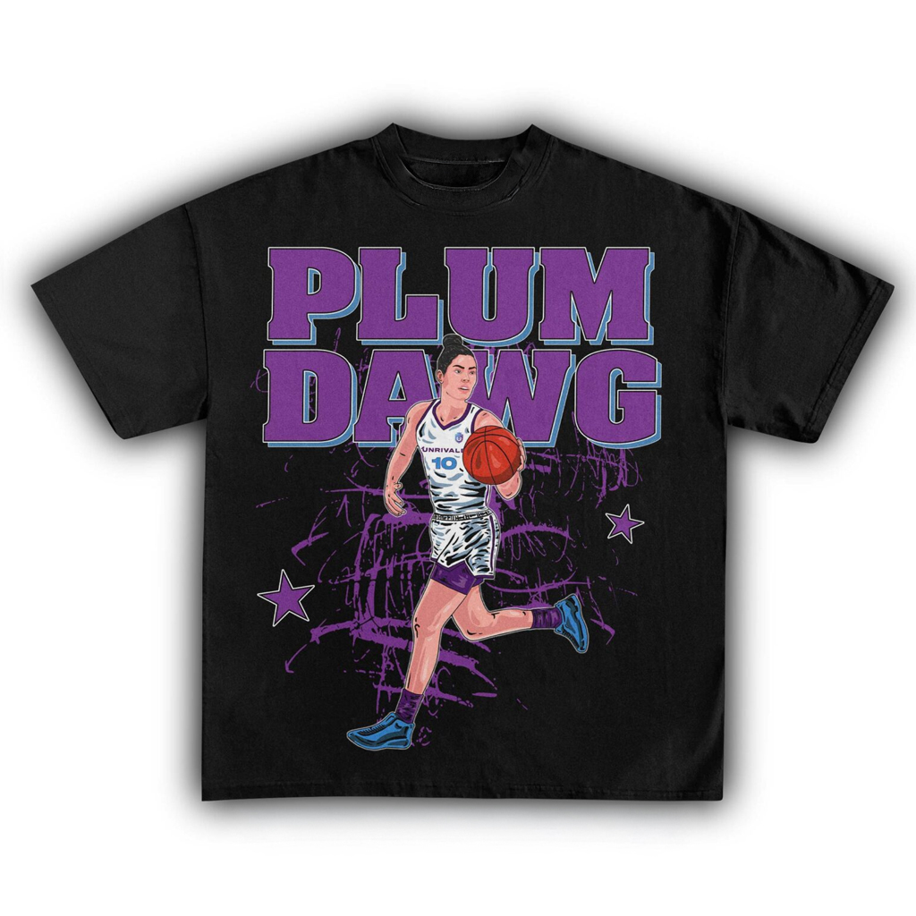 Plum Dawg T-Shirt Presents For Basketball Fans