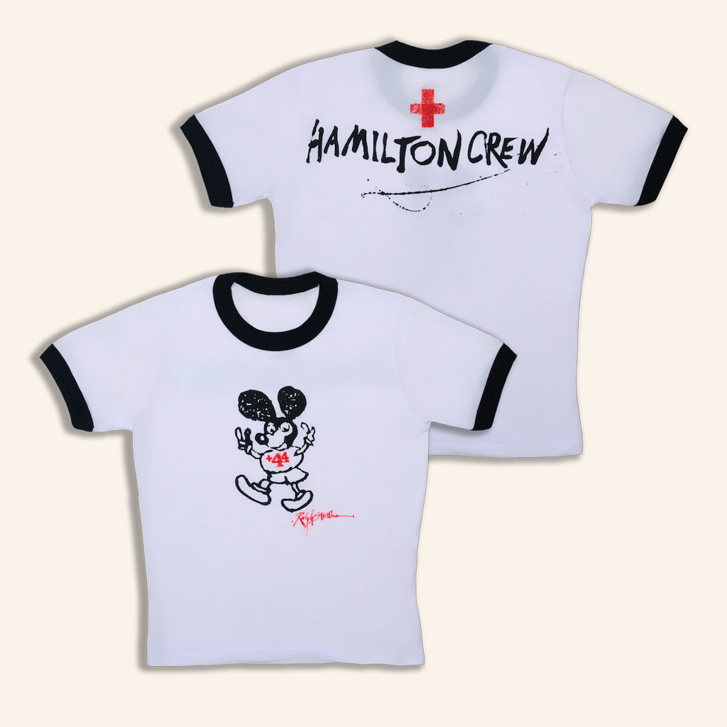 Plus 44 Merch Lucky Mouse Baby Tee Hamilton Crew Shirt Gifts For Daughter