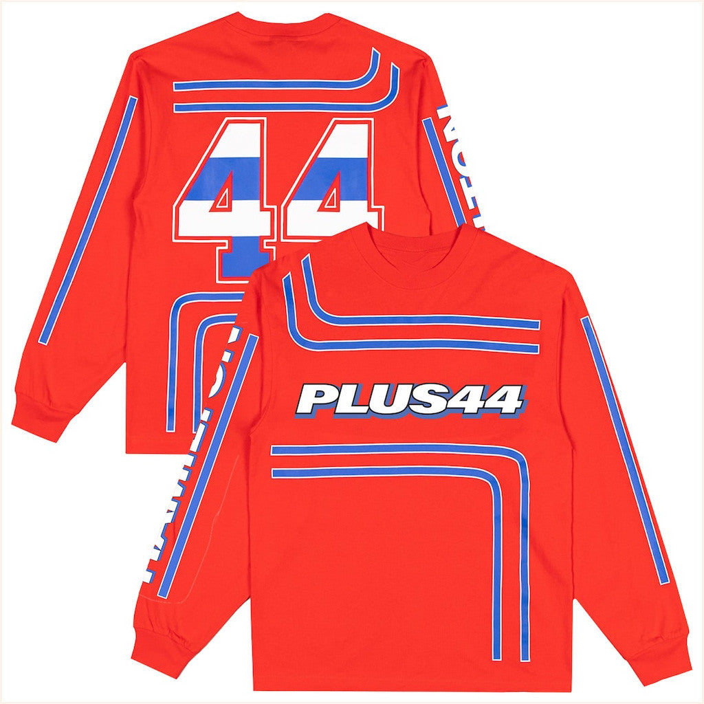 Plus44 World Merch Plus44 Vintage Racing Long Sleeve T-Shirt Friends Gifts Plus44 World Merch Plus44 Vintage Racing Long Sleeve T-Shirt Friends Gifts