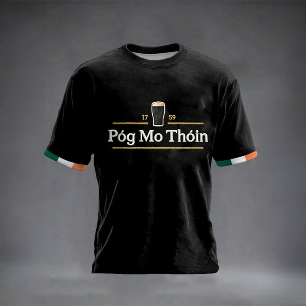 Po Mo Thoin 17 59 St Patrick's Day T-Shirt St Patrick's Day 2026 Clothes Holiday Gift Idea