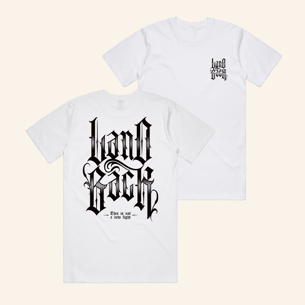 Poetik 685 Merch Landback White T-Shirt Christmas Gift Ideas For Father Poetik 685 Merch Landback White T-Shirt Christmas Gift Ideas For Father