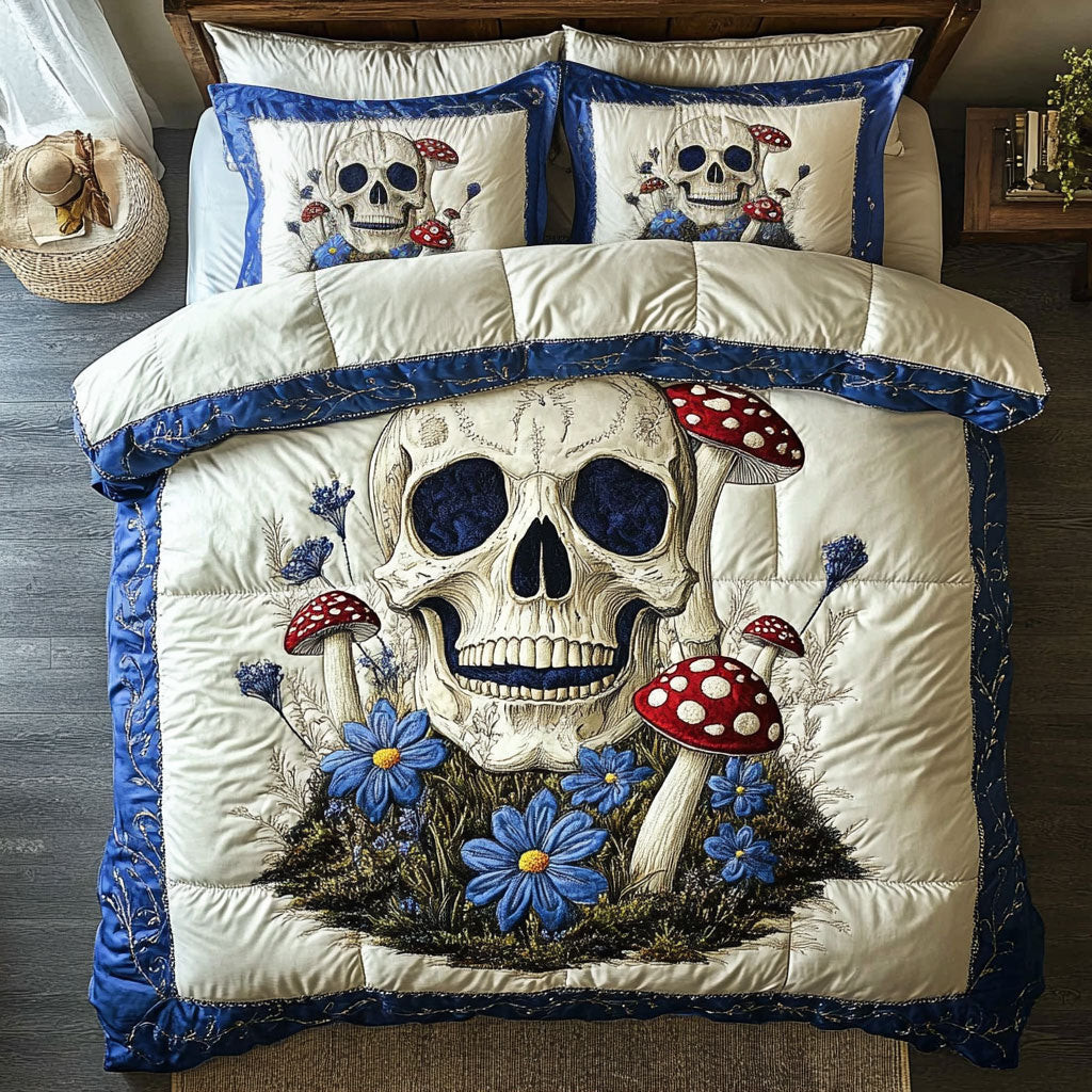 Poison And Petals Bedding Set Best Decoration Gift For Friends and Family on Halloween Day