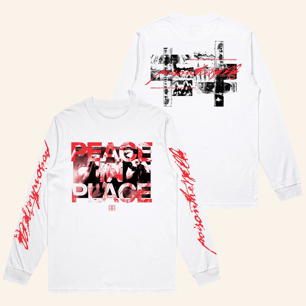 Poison The Well Merch Horses Peace In Place Long Sleeve T-Shirt Gifts For Band Fans