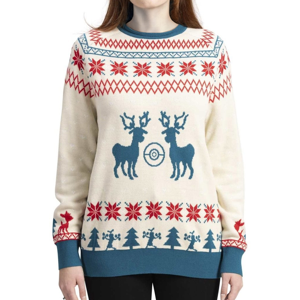 Pokemon Merch Forest Fair Isle Sweater Christmas Gifts For Girlfriend Pokemon Merch Forest Fair Isle Sweater Christmas Gifts For Girlfriend