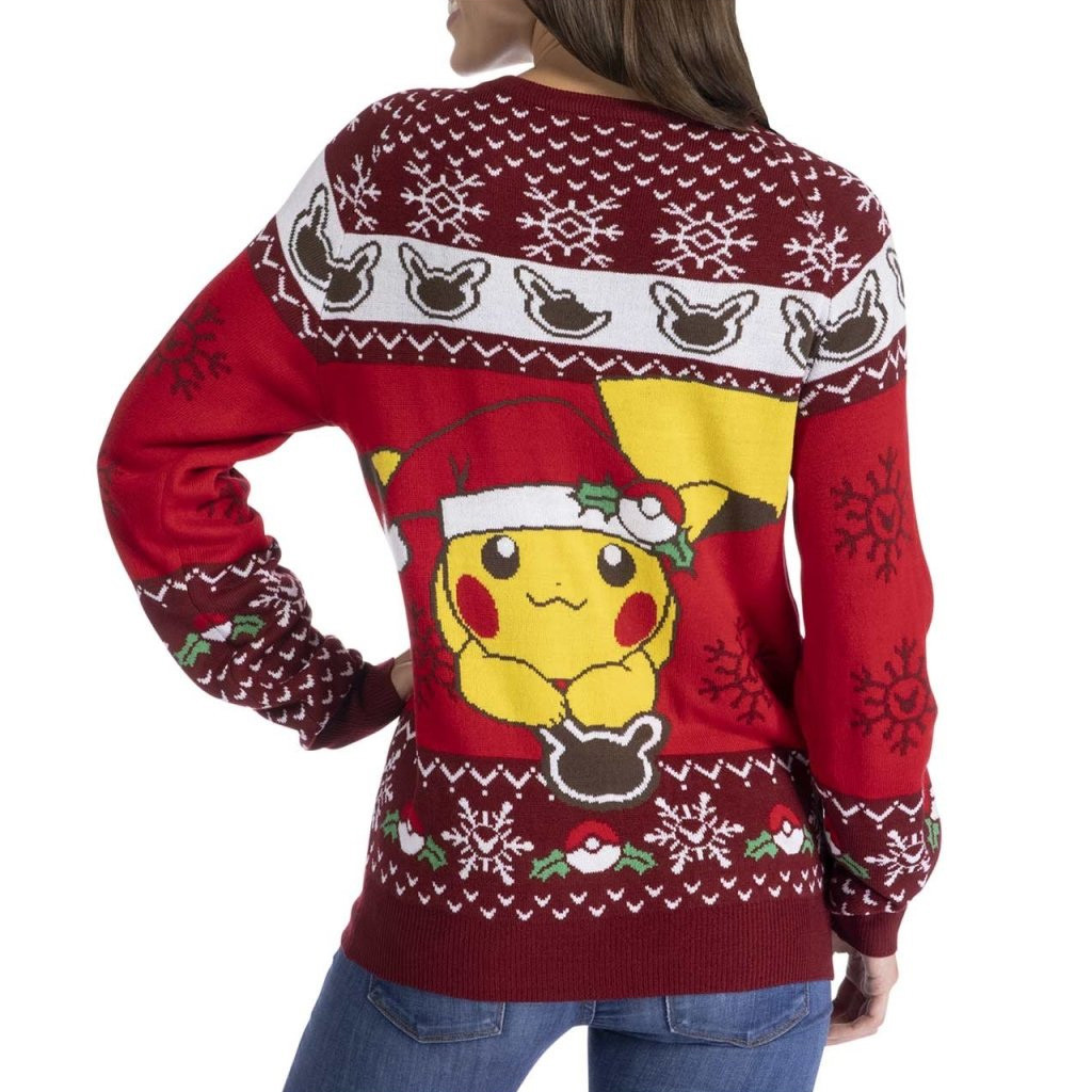 Pokemon Merch Pikachu Holiday Cookies Sweater Christmas Gifts For Wife