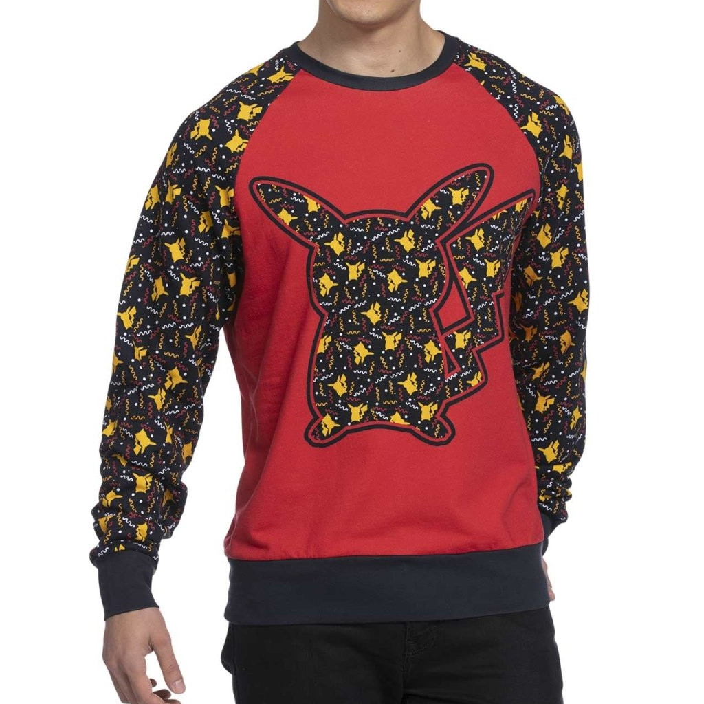 Pokemon Merch Pikachu Party Raglan Sweatshirt Good Christmas Gifts For Boyfriend Pokemon Merch Pikachu Party Raglan Sweatshirt Good Christmas Gifts For Boyfriend