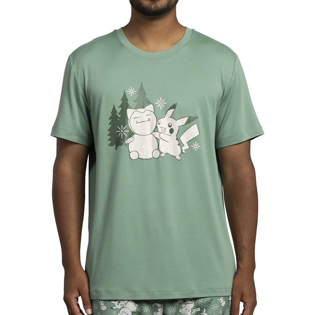 Pokemon Merch Pikachu Pokemon Holiday T-Shirt Best Christmas Gifts For Boyfriend