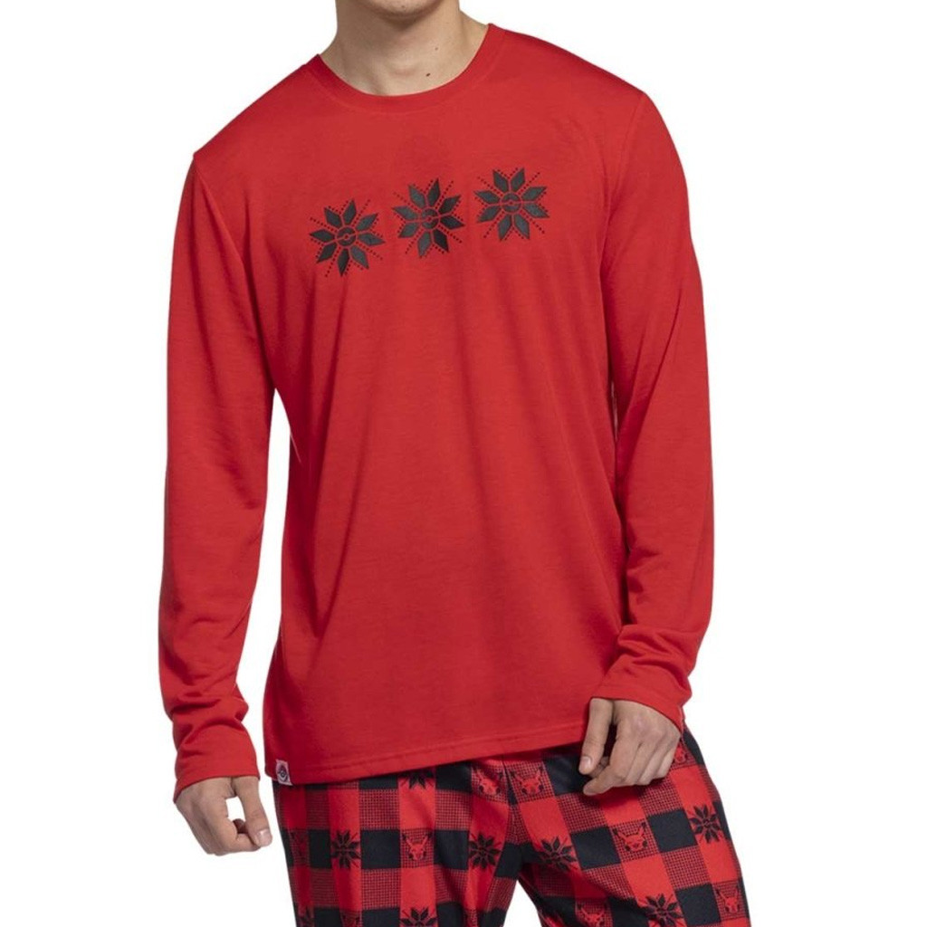 Pokemon Merch Pikachu Winter Plaid Long Sleeve T-Shirt Xmas Gifts For Brother