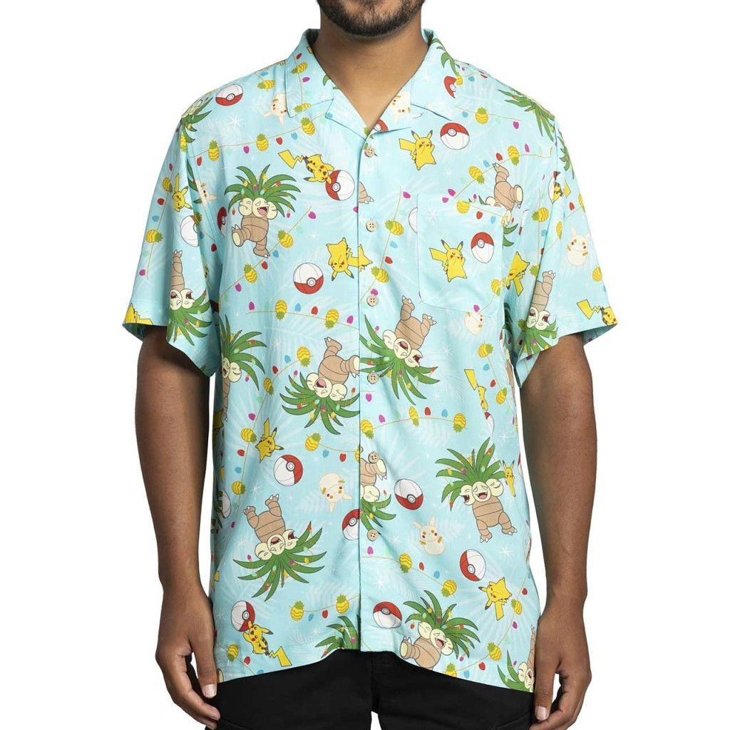 Pokemon Merch Pokemon Holiday Hawaiian Shirt Christmas Gifts For Boyfriend Pokemon Merch Pokemon Holiday Hawaiian Shirt Christmas Gifts For Boyfriend