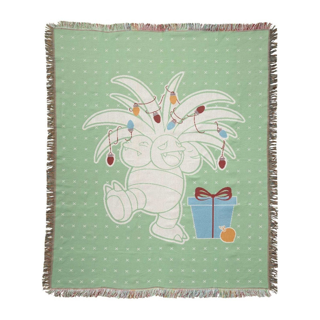 Pokemon Merch Pokemon Holiday Jacquard Blanket Christmas Gift For Son Pokemon Merch Pokemon Holiday Jacquard Blanket Christmas Gift For Son