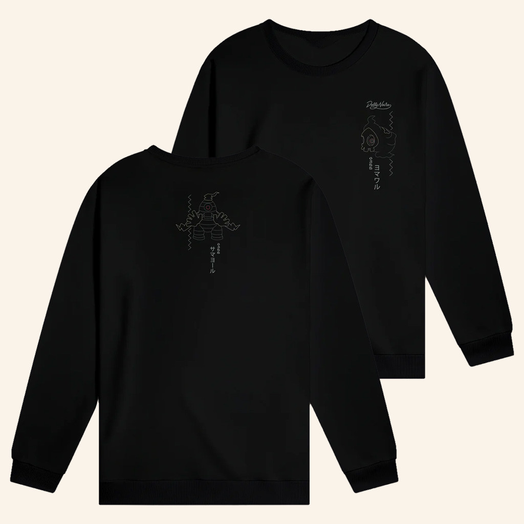 Pokemon Merch Pokemon X Dolly Noire Duskull And Dusclops Sweatshirt Gifts For Friends