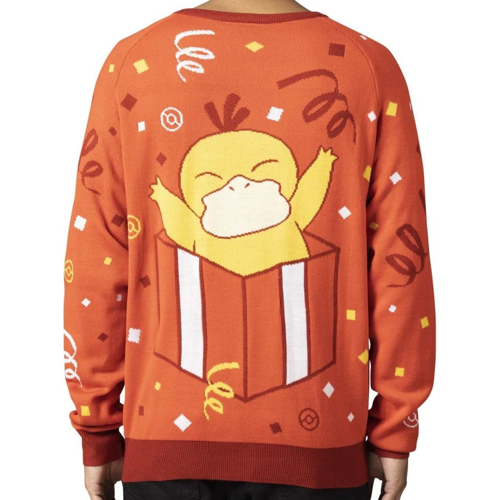 Pokemon Merch Psyduck Present Sweater Cute Christmas Gifts For Wife