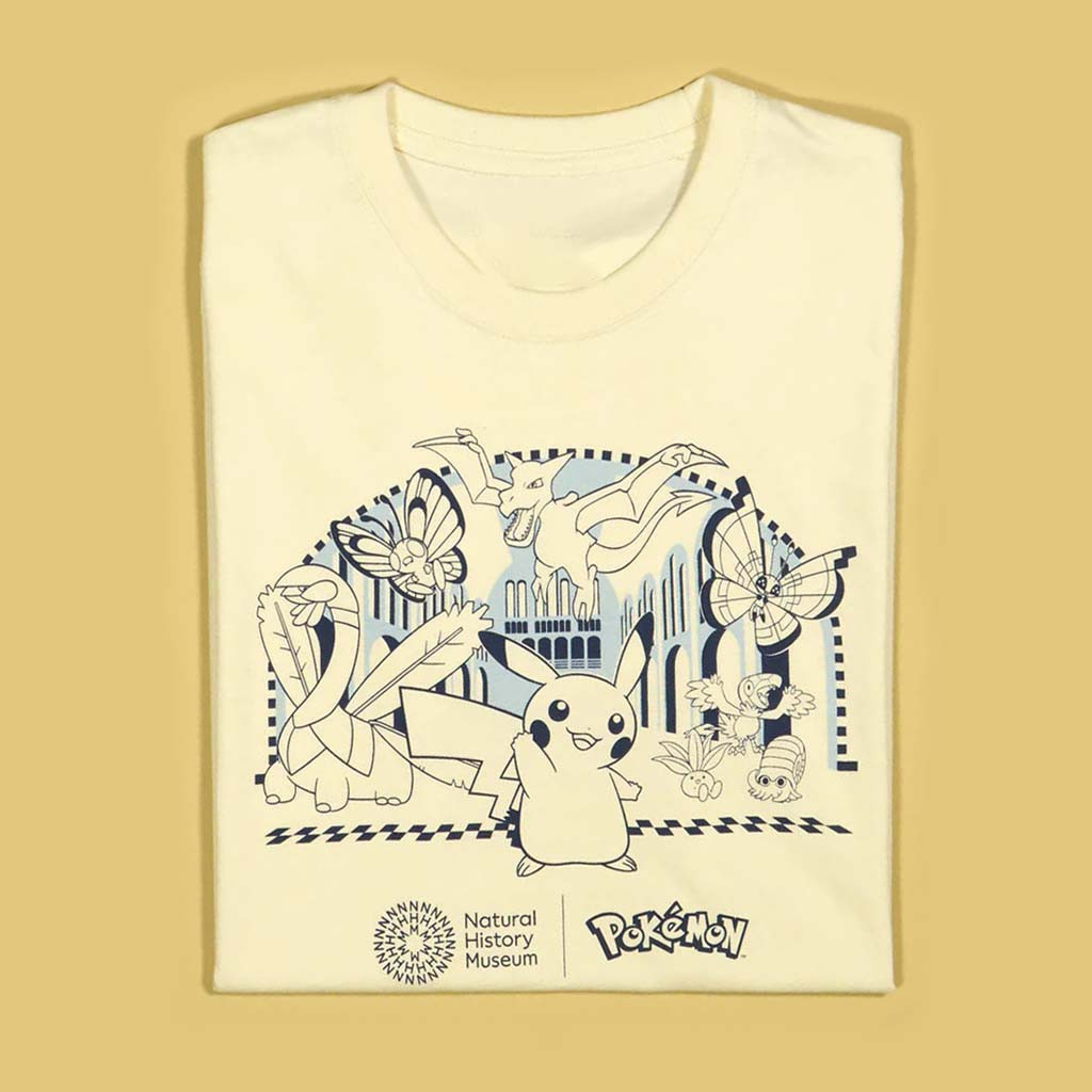 Pokemon X Natural History Museum Merch Pokemon Natural History Museum 2026 Shirt Gift For Besties