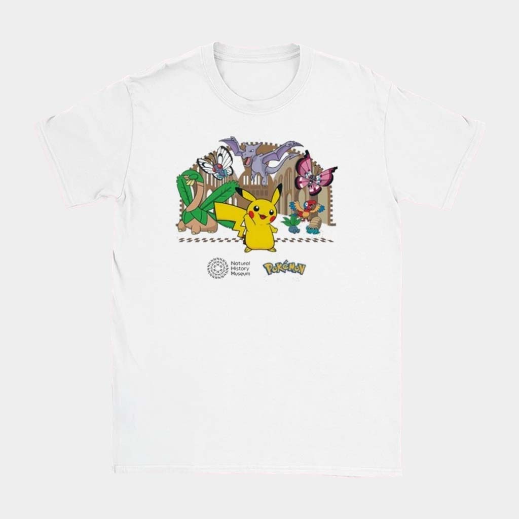Pokemon X Natural History Museum Merch Pokemon Natural History Museum 2026 Shirt Gift For Him