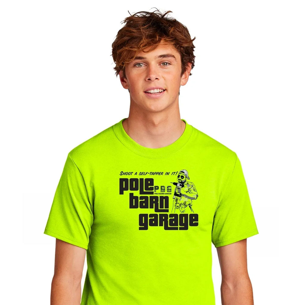 Pole Barn Garage Merch 2026 Shoot A Self Tapper T-Shirt PBG Shirts Gifts For Dudes
