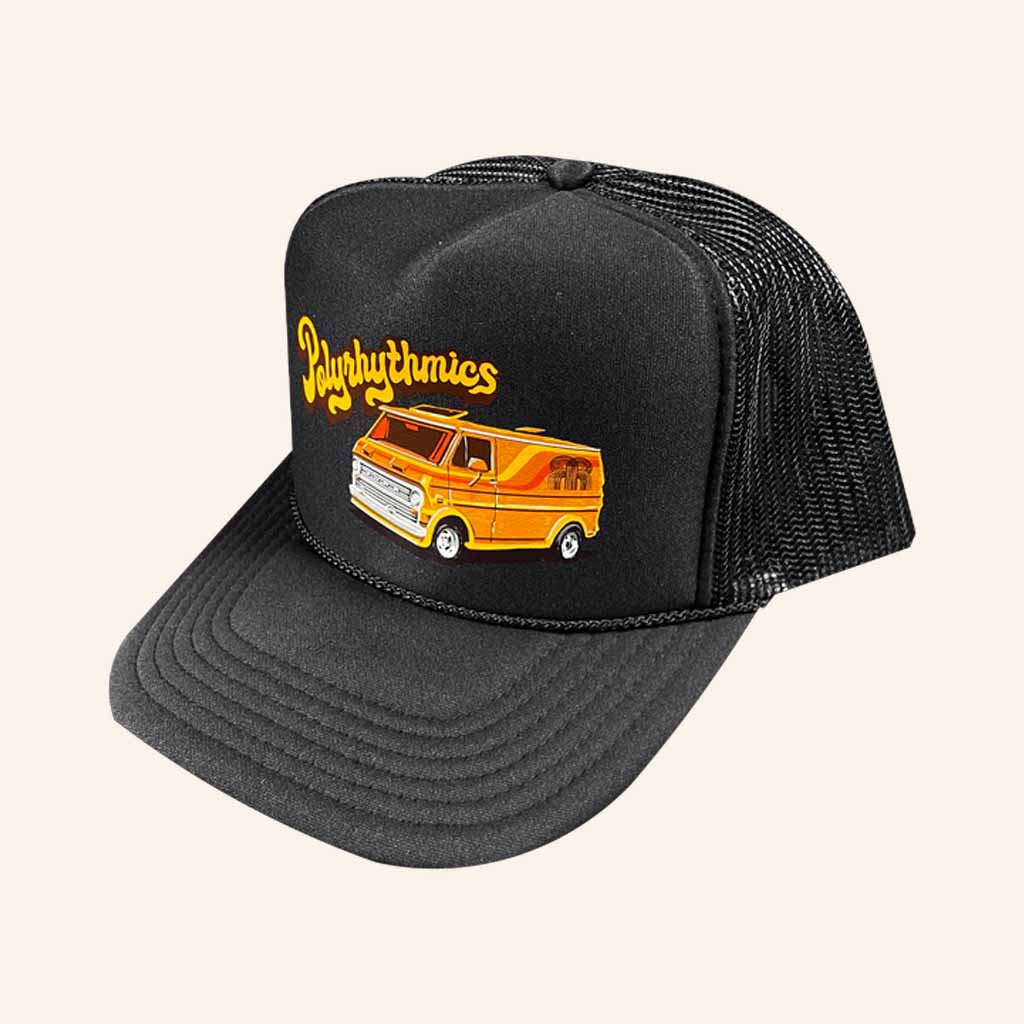 Polyrhythmics Merch Van Trucker Hat Music Related Gifts For Guys Polyrhythmics Merch Van Trucker Hat Music Related Gifts For Guys