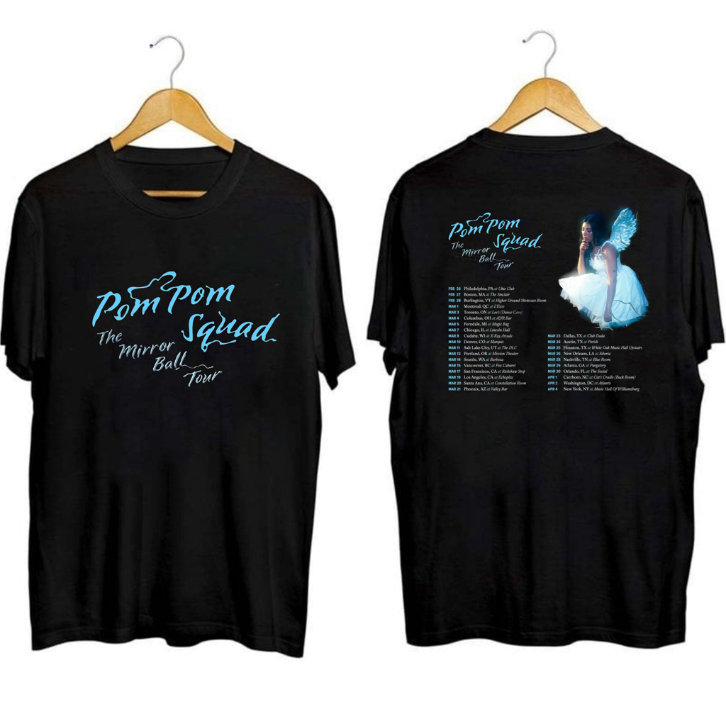 Pom Pom Squad The Mirror Ball Tour Shirt Pom Pom Squad Merch Gifts For Rock Lovers