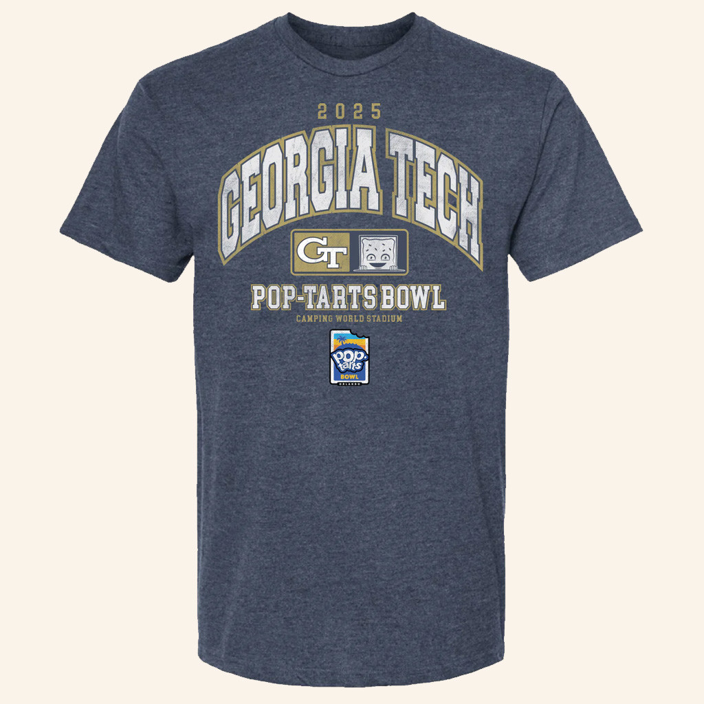 Pop Tarts Bowl Merch Georgia Tech T-Shirt Unique Gifts For Football Fans