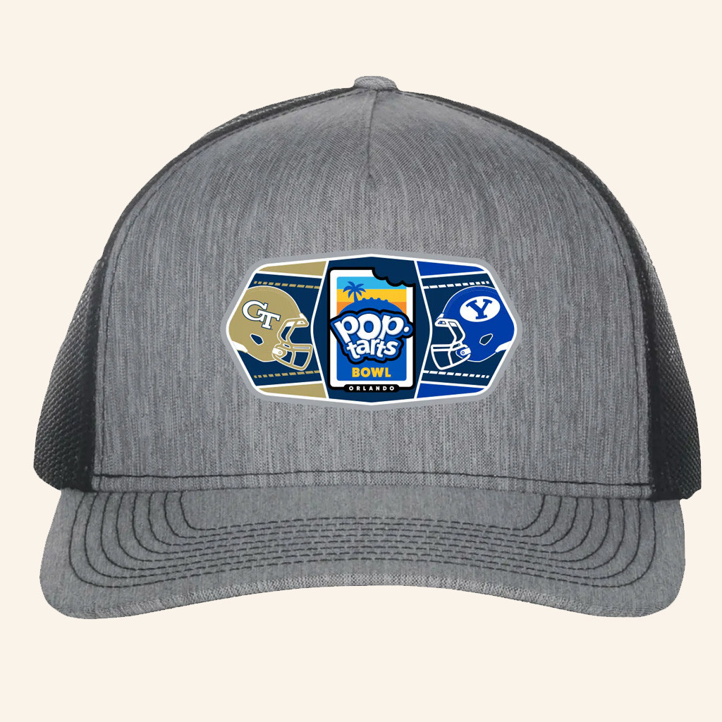 Pop Tarts Bowl Merch Yellow Jackets Vs Cougars 2025 Trucker Hat Presents For Football Lovers