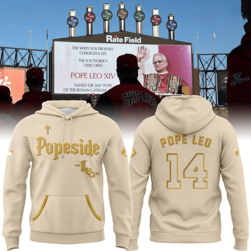 Pope Leo XIV Chicago White Sox Special Hoodie Best Gifts For Baseball Lovers