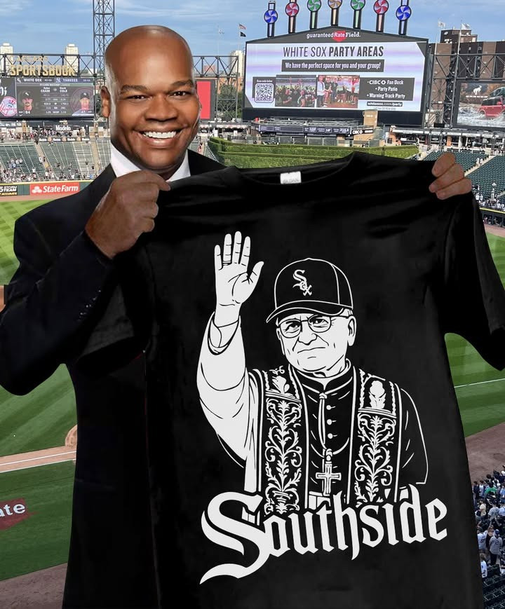 Pope Leo XIV South Side Chicago White Sox Faith T-Shirt Baseball Fan Merch Gift Ideas
