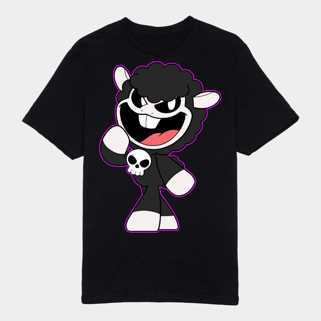 Poppy Playtime Merch BabaChops Black T-Shirt Birthday Present For Friends