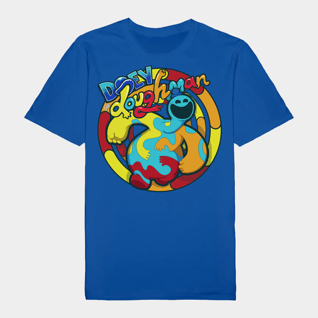 Poppy Playtime Merch Doey The Doughman Blue T-Shirt Birthday Gift Ideas For BFF