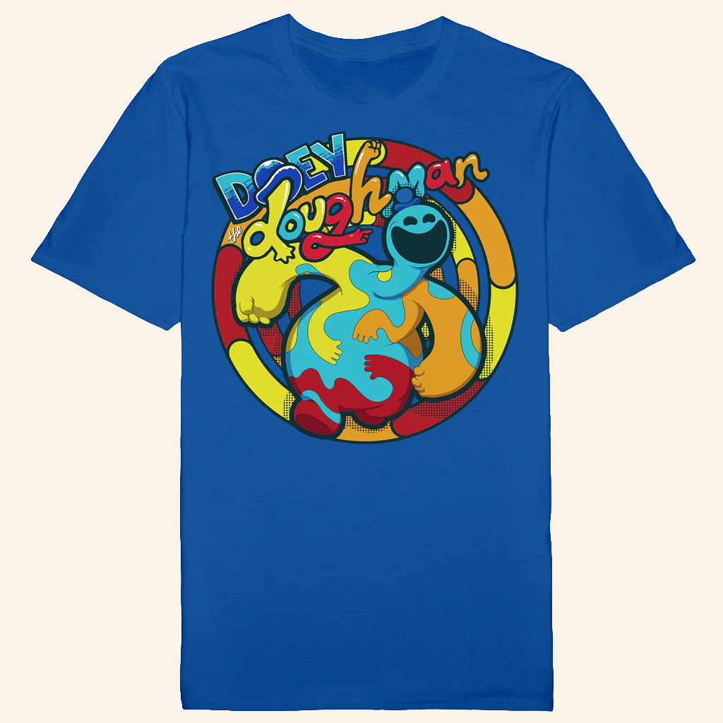 Poppy Playtime Merch Doey The Doughman T-Shirt Gifts Ideas For Brothers