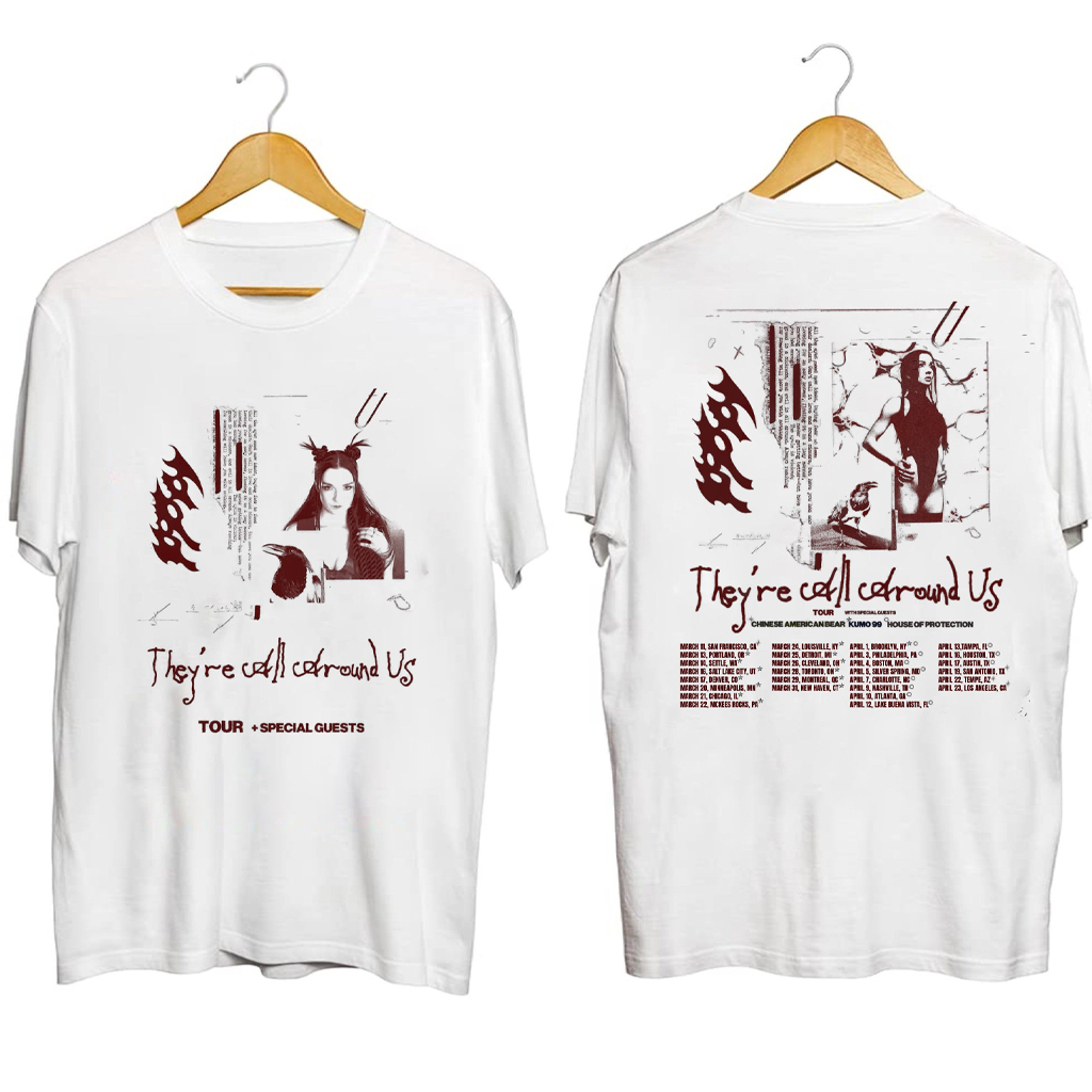 Poppy They Are All Around Us Tour Shirt Poppy Merch Birthday Gifts For Music Lovers