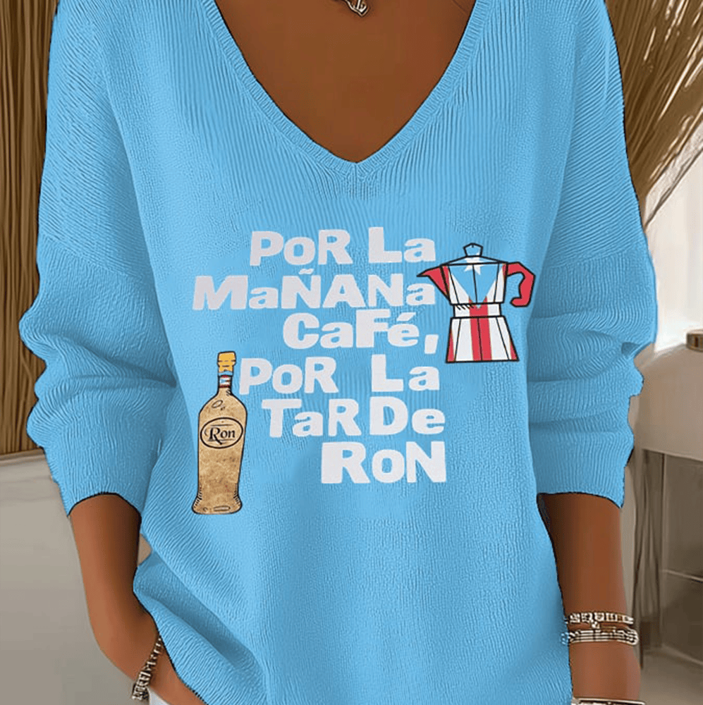 Por La NaNaNa Cafe Bad Bunny Sweatshirt Bad Bunny Concert Merch Women Gift Ideas