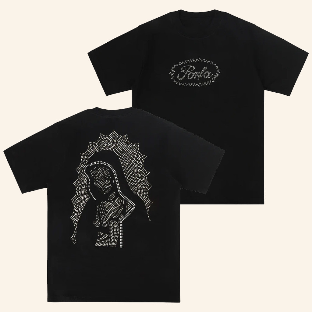 Porfa Merch Porfa Virgencita T-Shirt Christmas Gifts For Him