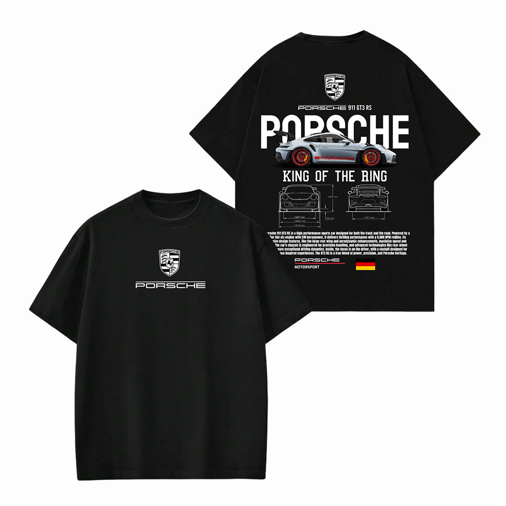 Porsche King Of The Ring T-Shirt Porsche 911 GT3 RS Shirt Best Gift For Husband