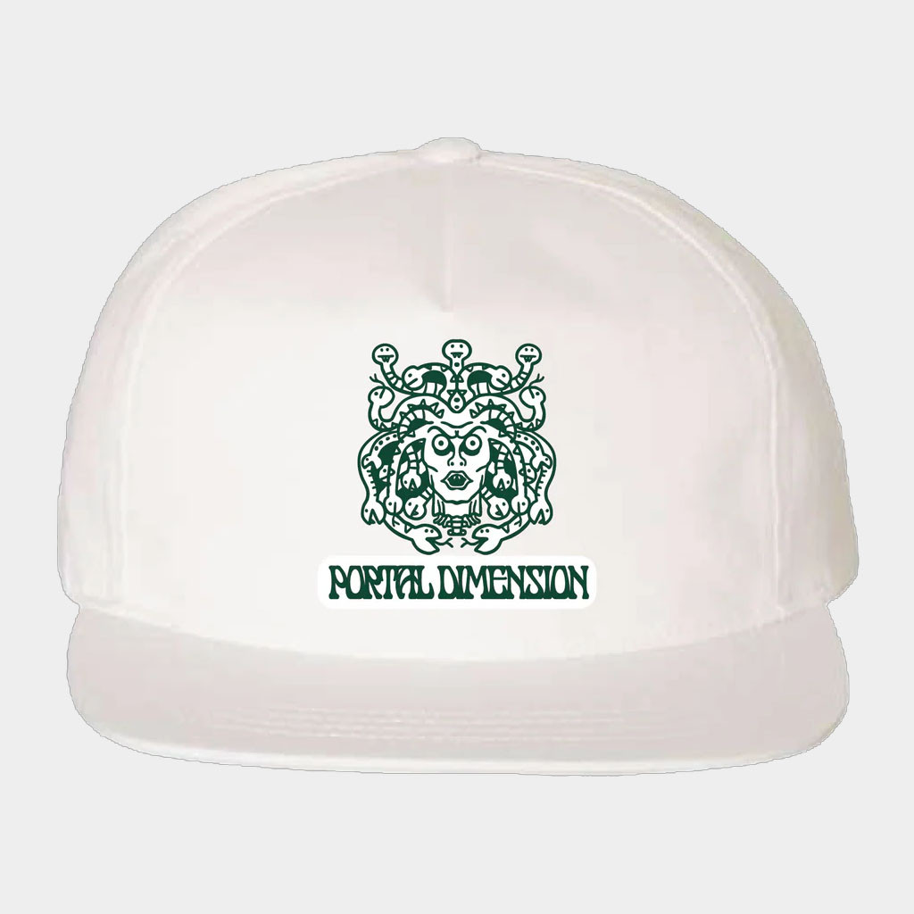 Portal Dimension Merch Embroidered Medusa Snapback Hat Portal Dimension Hat Gifts For BFF-1