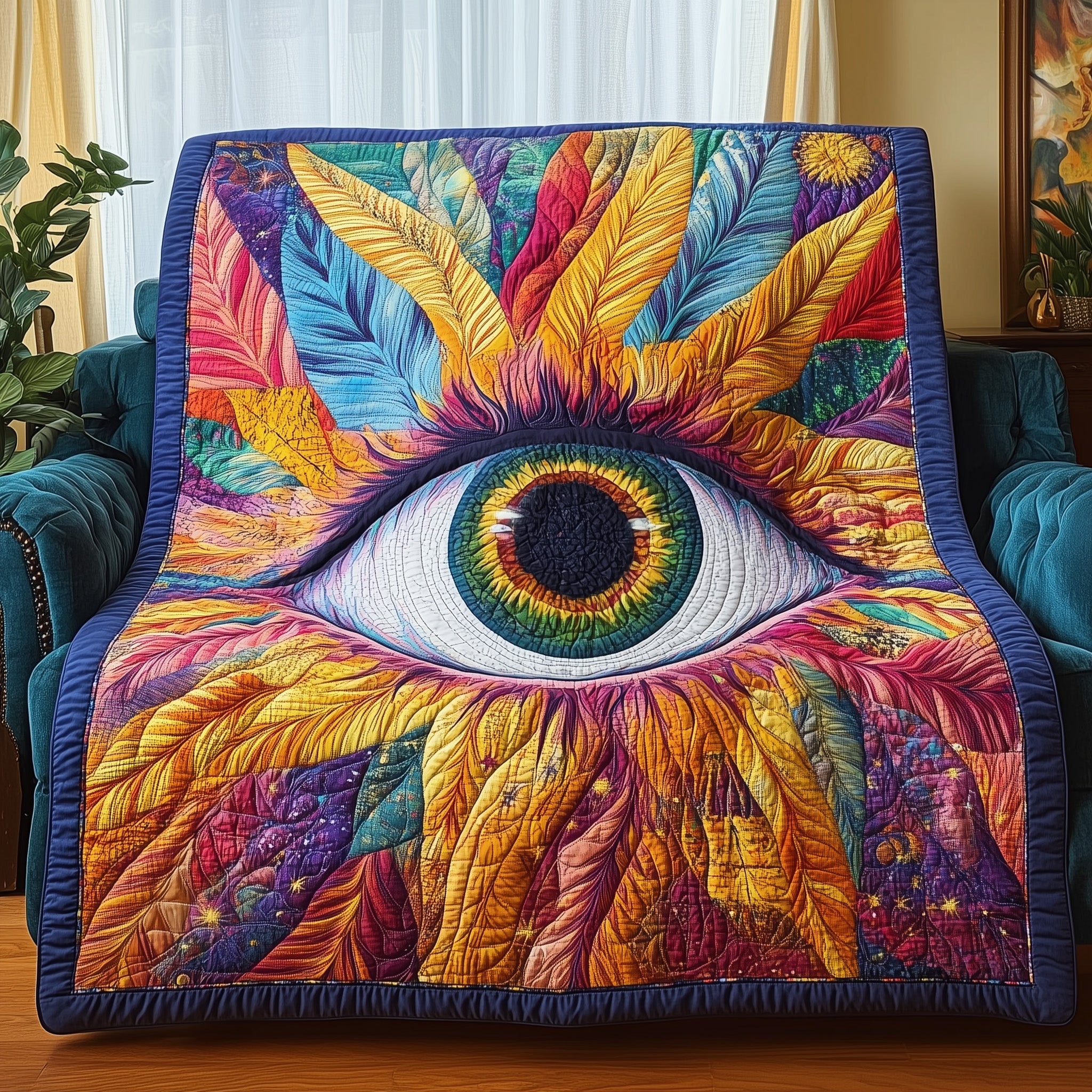 Portal to the Soul Quilted Blanket Merchandise Throw BlanketChristmas Present Ideas For Daughter