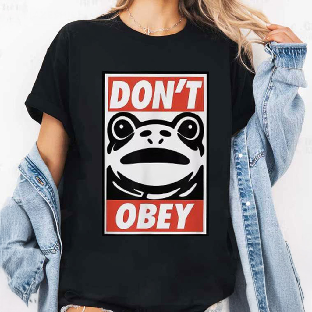 Portland Frog Don't Obey Liberal Feminism T-Shirt Anti Trump Shirt Gifts For Wife