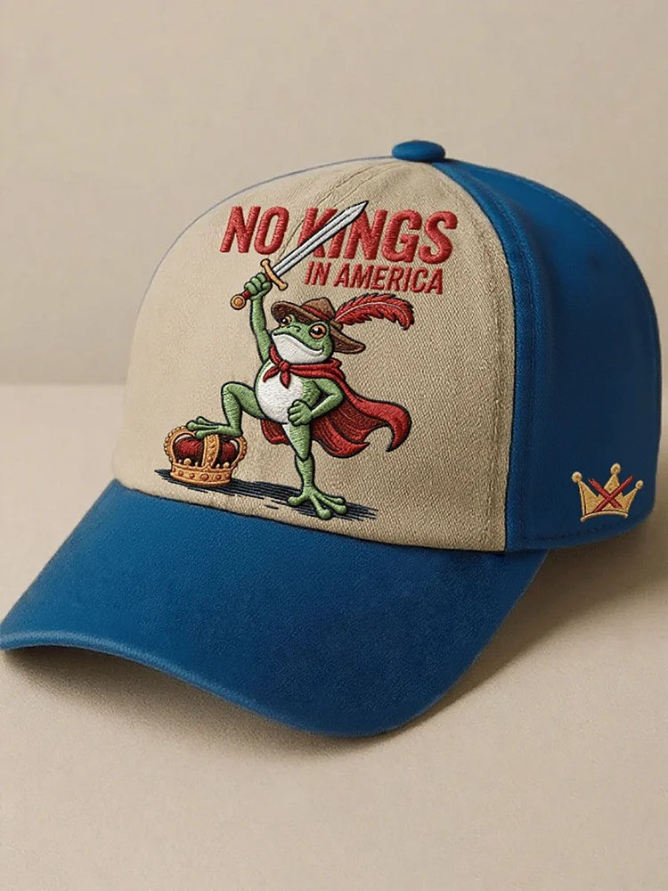 Portland Frog Hat No Kings In America Baseball Cap Anti Fascist Merch Gifts Ideas