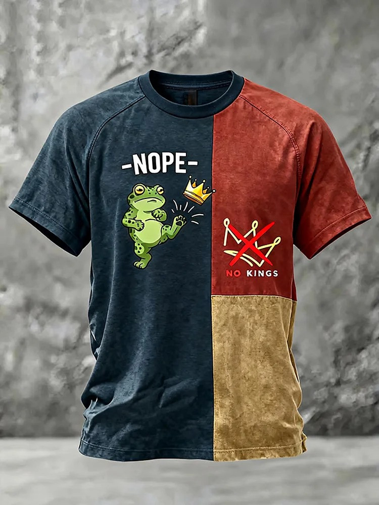 Portland Frog Nope T-Shirt No Kings Shirt Anti Fascist Protest Merch Anti Trump Gifts